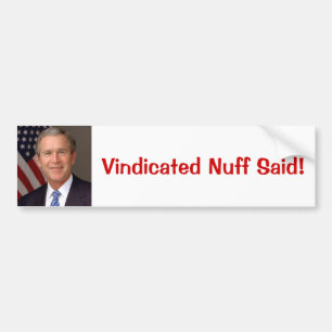 Autocollant De Voiture George W. Bush