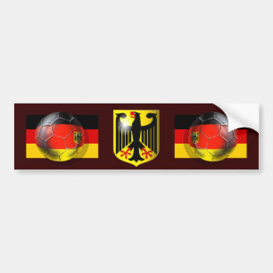 Autocollant De Voiture Germany coat OF of Arm football of signal autostic