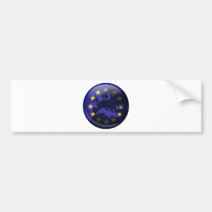 Autocollant De Voiture Globe européen