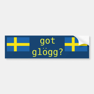 Autocollant De Voiture glogg obtenu ? Boire drôle