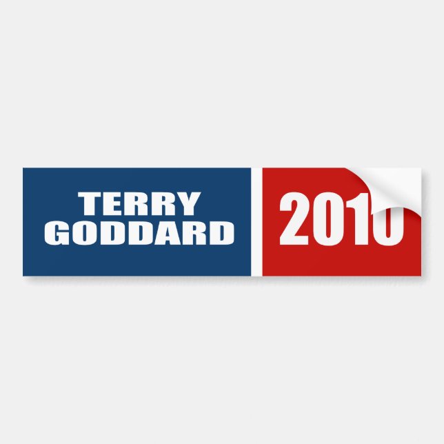 AUTOCOLLANT DE VOITURE GODDARD DE TERRY POUR LE GOUVERNEUR (Devant)