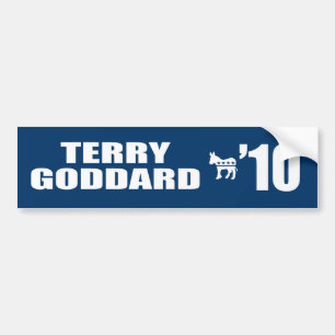 AUTOCOLLANT DE VOITURE GODDARD DE TERRY POUR LE GOUVERNEUR