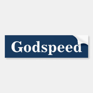 AUTOCOLLANT DE VOITURE GODSPEED
