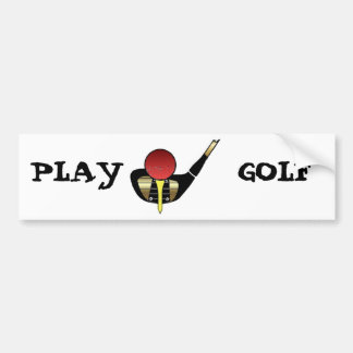 Autocollant De Voiture Golf de jeu