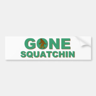 Autocollant De Voiture Gone Squatchine