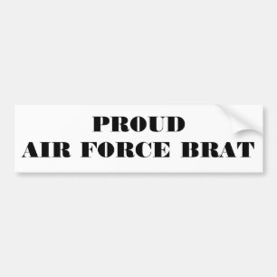 Autocollant De Voiture Gosse fier de l'Armée de l'Air d'adhésif pour