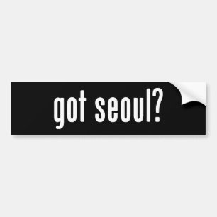 Autocollant De Voiture got seoul? Bumper Sticker