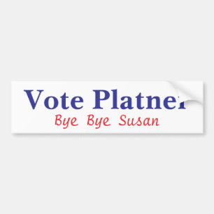 Autocollant De Voiture Graham Platner pour le Sénat dans le Maine