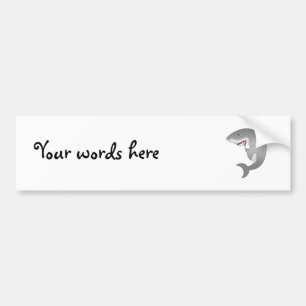 Autocollant De Voiture Grand requin blanc