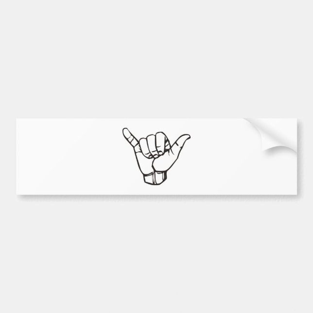 AUTOCOLLANT DE VOITURE GRAND SHAKA (Devant)