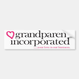 Autocollant De Voiture Grands-parents incorporés
