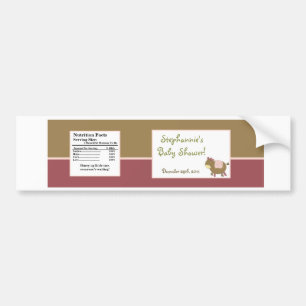 Autocollant De Voiture Grange Girly de rose de la ferme d'Abby
