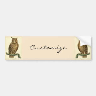 Autocollant De Voiture Great Horned Owl Thunder_Cove