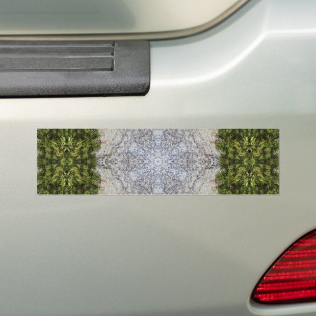 Autocollant De Voiture Green Moss & Earth Nature Art (En voiture)