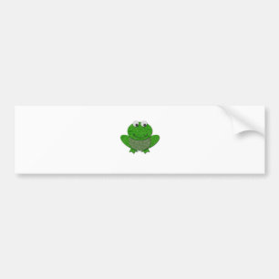 Autocollant De Voiture Grenouille verte heureuse