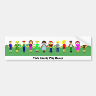 Autocollant De Voiture Groupe de jeu du comté de York 4