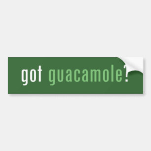 Autocollant De Voiture guacamole obtenu ?