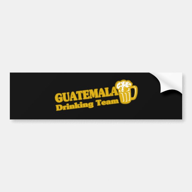 AUTOCOLLANT DE VOITURE GUATEMALA (Devant)