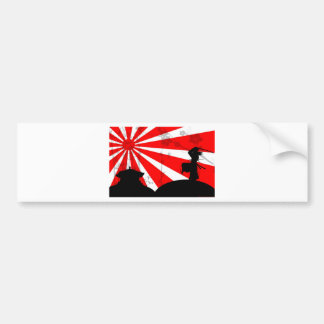 Autocollant De Voiture Guerrier solitaire