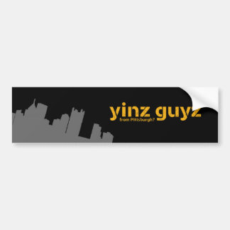 Autocollant De Voiture Guyz de Yinz