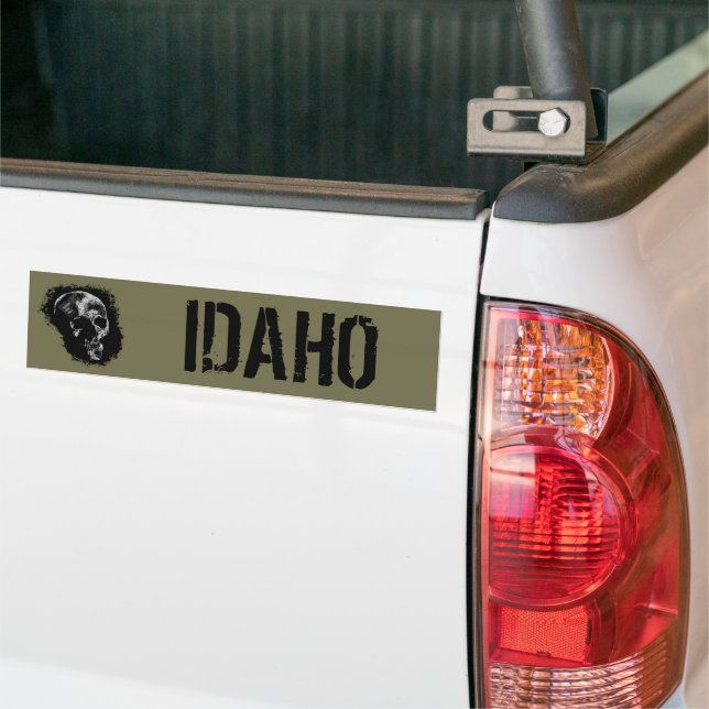 AUTOCOLLANT DE VOITURE HABIL D'IDAHO (Sur camion)