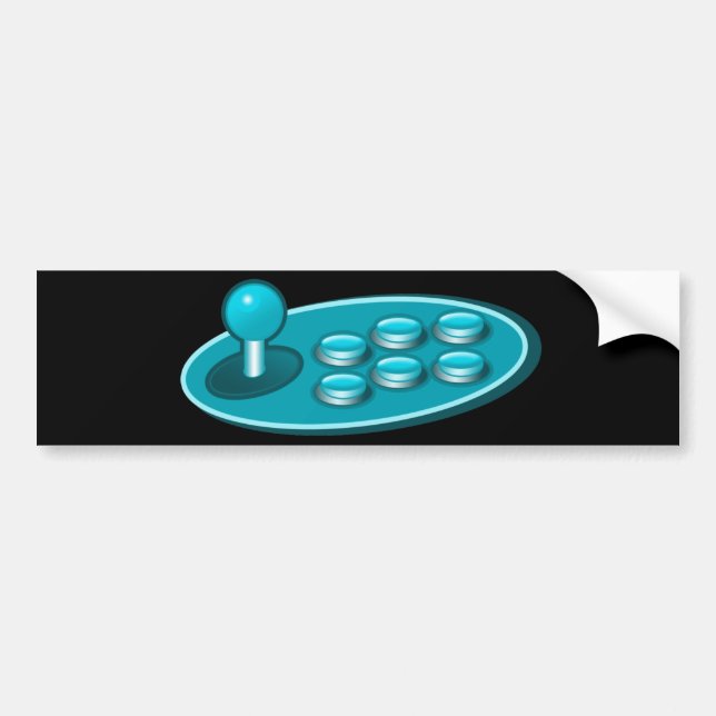 Autocollant De Voiture Hadouken Gamer (Devant)