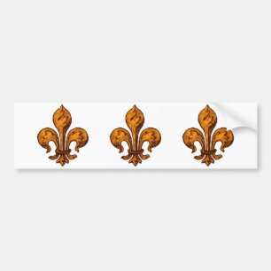 Autocollant De Voiture Halloween Fleur de lis