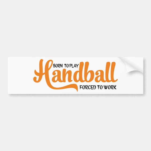 Autocollant De Voiture handball (Devant)