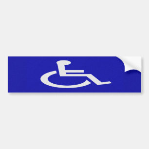 Autocollant De Voiture Handicapés handicapés
