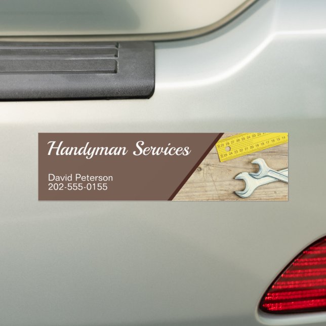 Autocollant De Voiture Handyman Home Outils d'entretien (En voiture)