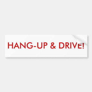 Autocollant De Voiture Hant-up et commande