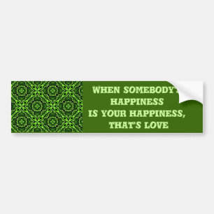 Autocollant De Voiture Happy Love_