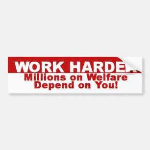 Autocollant De Voiture Harder de travail