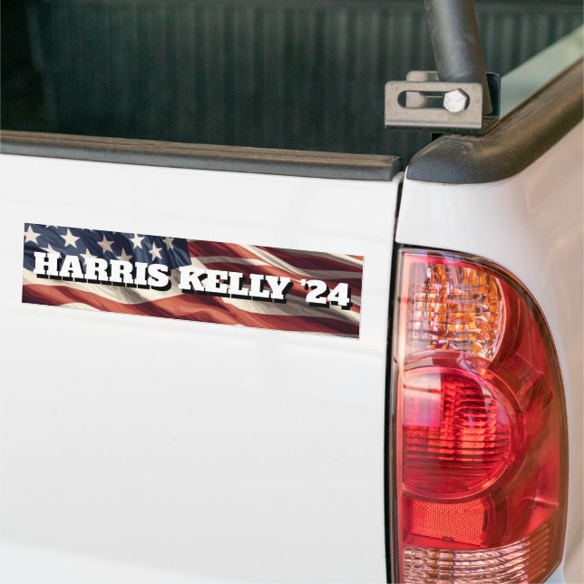 Autocollant De Voiture Harris Kelly 2024 Kamala Harris Democrat (Sur camion)