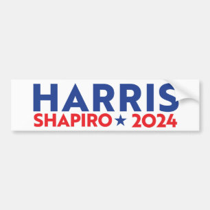 AUTOCOLLANT DE VOITURE HARRIS SHAPIRO 2024