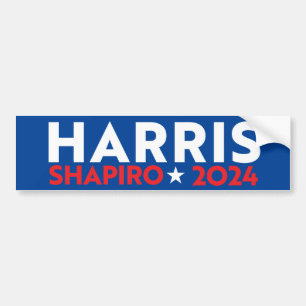 AUTOCOLLANT DE VOITURE HARRIS SHAPIRO 2024