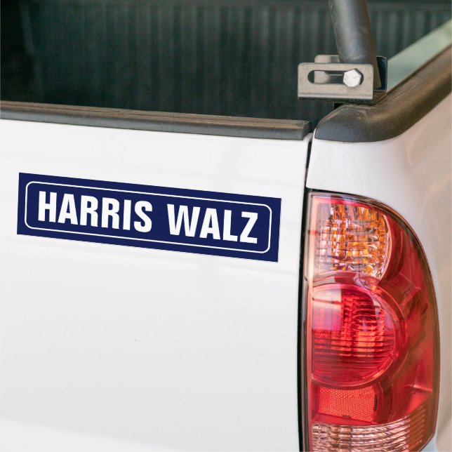 Autocollant De Voiture Harris-Walz (Sur camion)