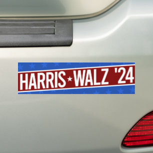Autocollant De Voiture Harris Walz 24