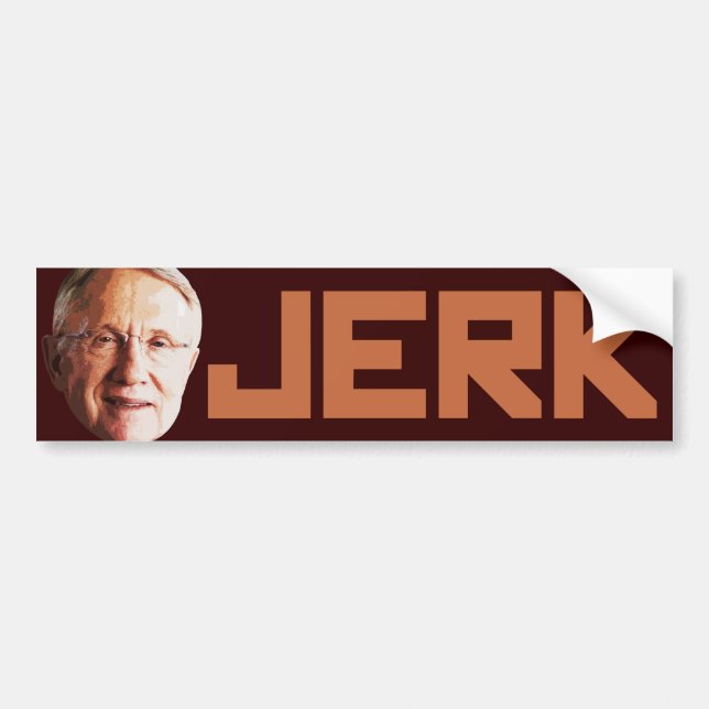 Autocollant De Voiture Harry Reid est une secousse (Devant)