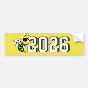 Autocollant De Voiture Hastings NY Buzz Diplômé ANNÉE