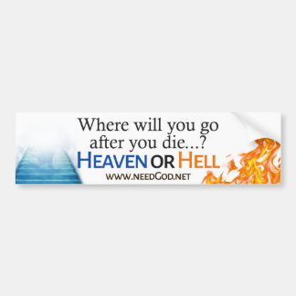 Autocollant De Voiture Haven ou Hell Car Decal
