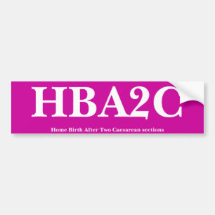 AUTOCOLLANT DE VOITURE HBA2C