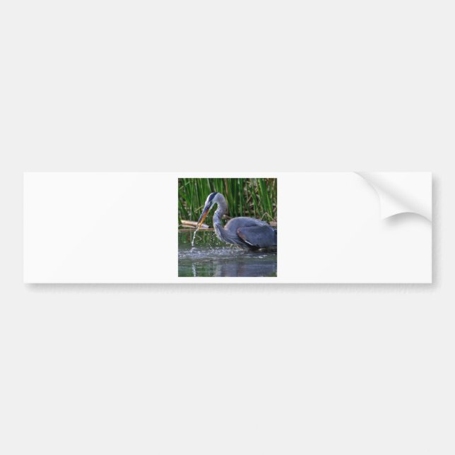 Autocollant De Voiture Heron Splash (Devant)