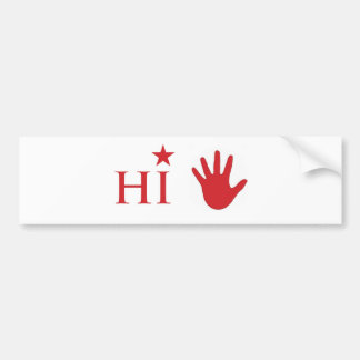 Autocollant De Voiture HI5_bumper