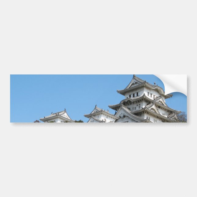 Autocollant De Voiture Himeji Château 姫 路 城, Hyogo, Japon (Devant)