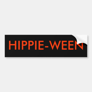 AUTOCOLLANT DE VOITURE HIPPIE-WEEN