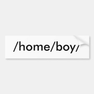 Autocollant De Voiture /home/boy/