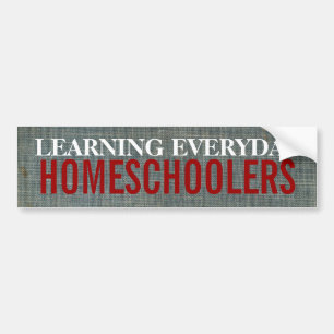Autocollant De Voiture Homeschoolers