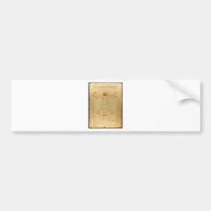 Autocollant De Voiture Homme de Vitruvian