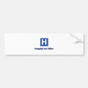 Autocollant De Voiture Hôpital
